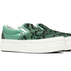 Vans Platform Super Comfy Cush Crème de Menthe Sneakers Shoes